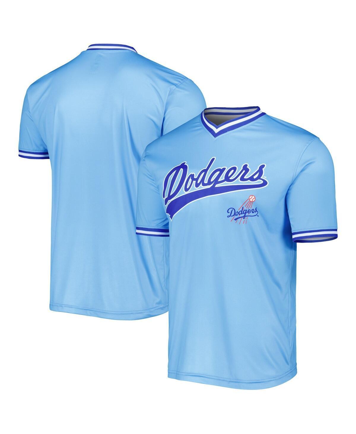 Men's Stitches Light Blue Los Angeles Dodgers Cooperstown Collection Team Jersey, Size: Large Product Image