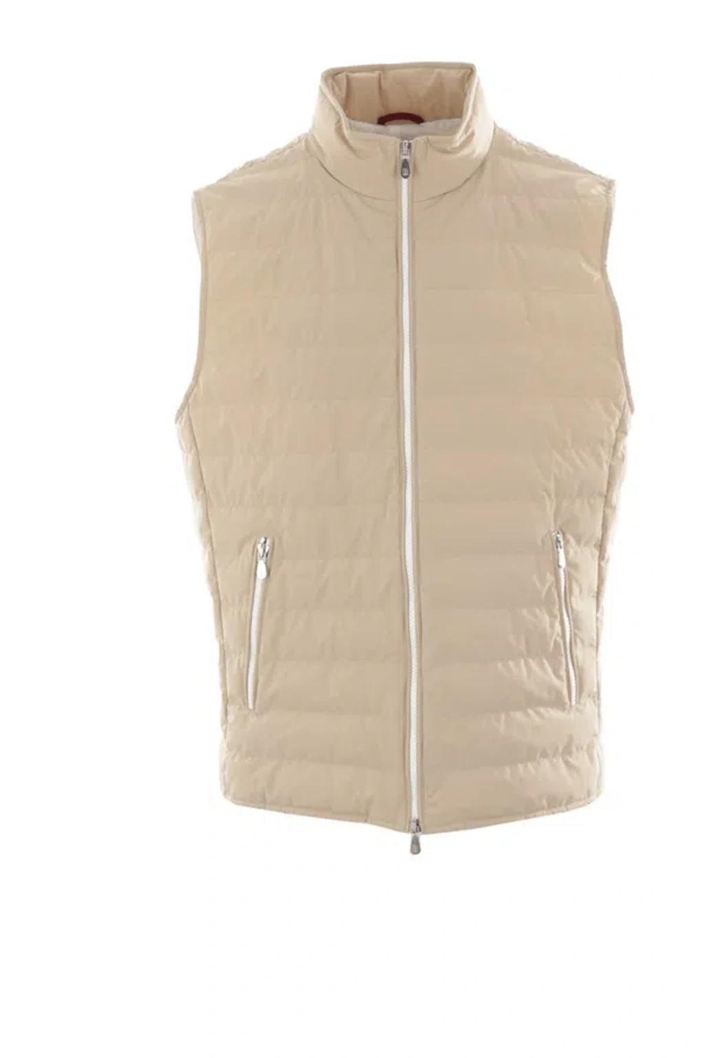 BRUNELLO CUCINELLI Jackets In Sand+panama Product Image