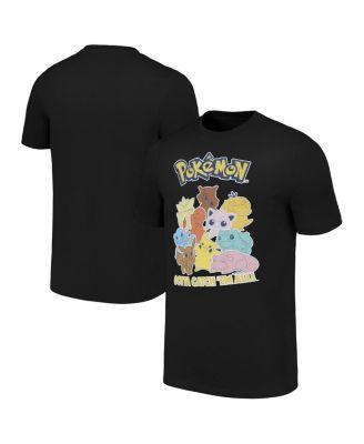Men's Pokemon Gotta Catch Crew Tee, Size: XL, Black Product Image