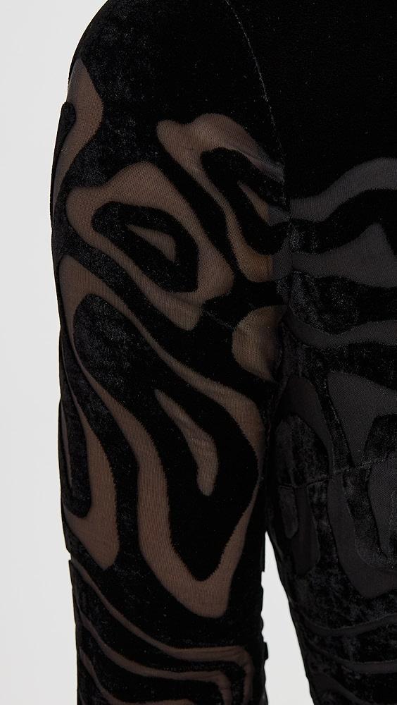 Ulla Johnson Helena Velvet Dress | Shopbop Product Image