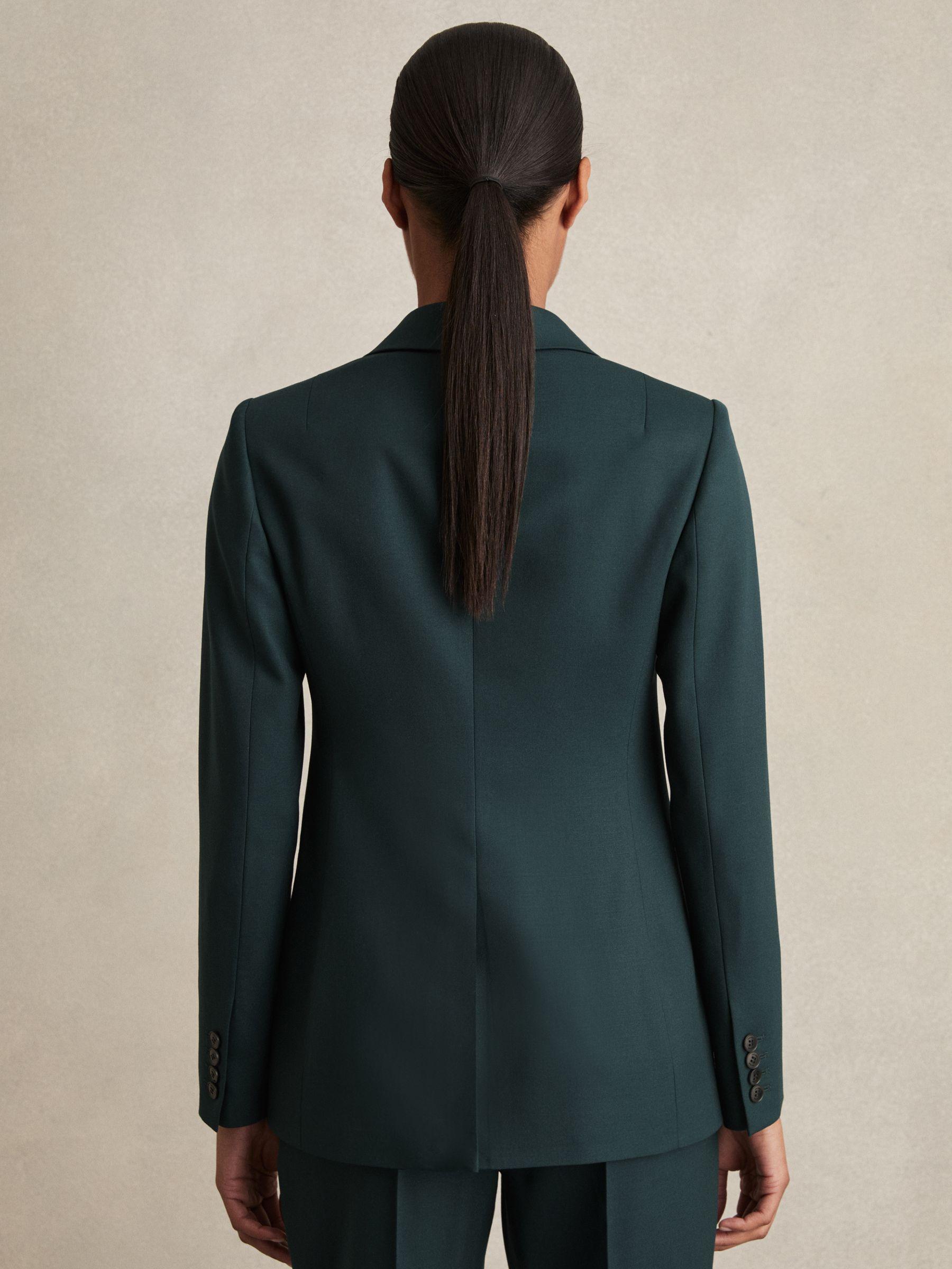 Petite Linen Belted Midi Shirt Dress in Ivory Product Image