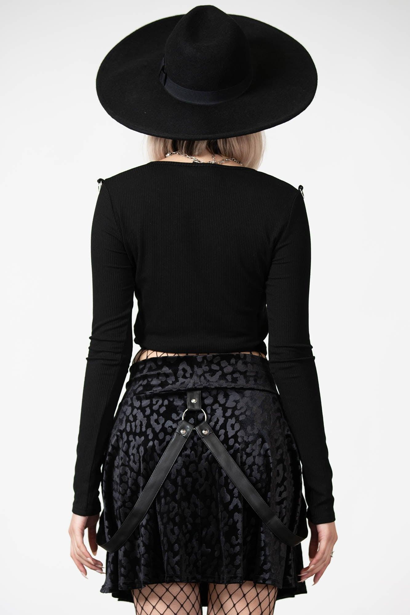 Kitty Pride Skater Skirt [B] - Resurrect Female Product Image