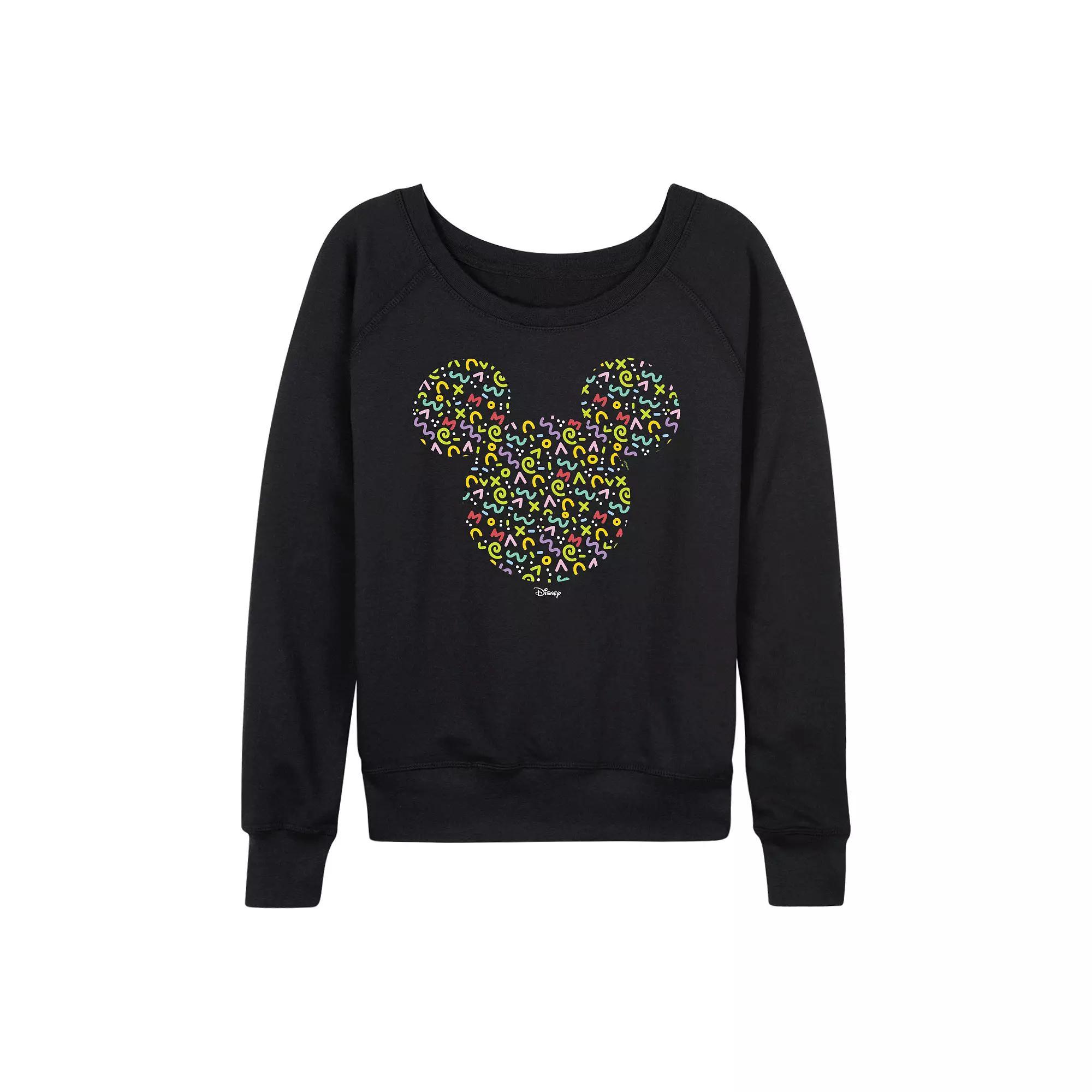 Womens Marvel Widow Collegiate French Terry Long Sleeve Tee Product Image