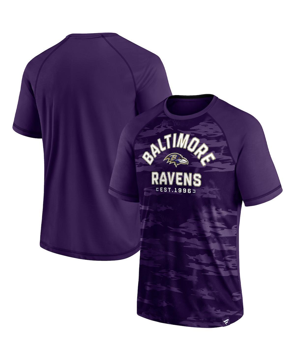 Mens Fanatics Branded Royal Los Angeles Rams Hail Mary Raglan T-Shirt Product Image