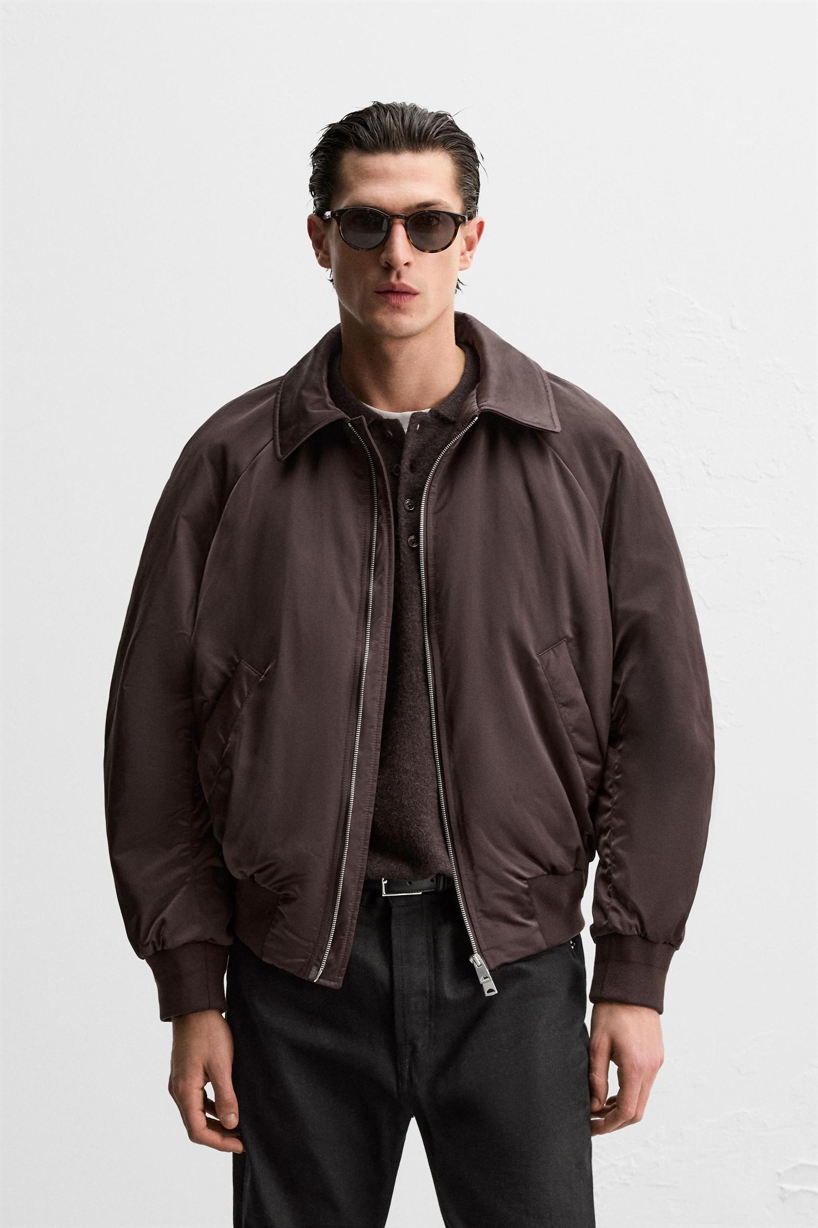 PADDED BOMBER JACKET Product Image