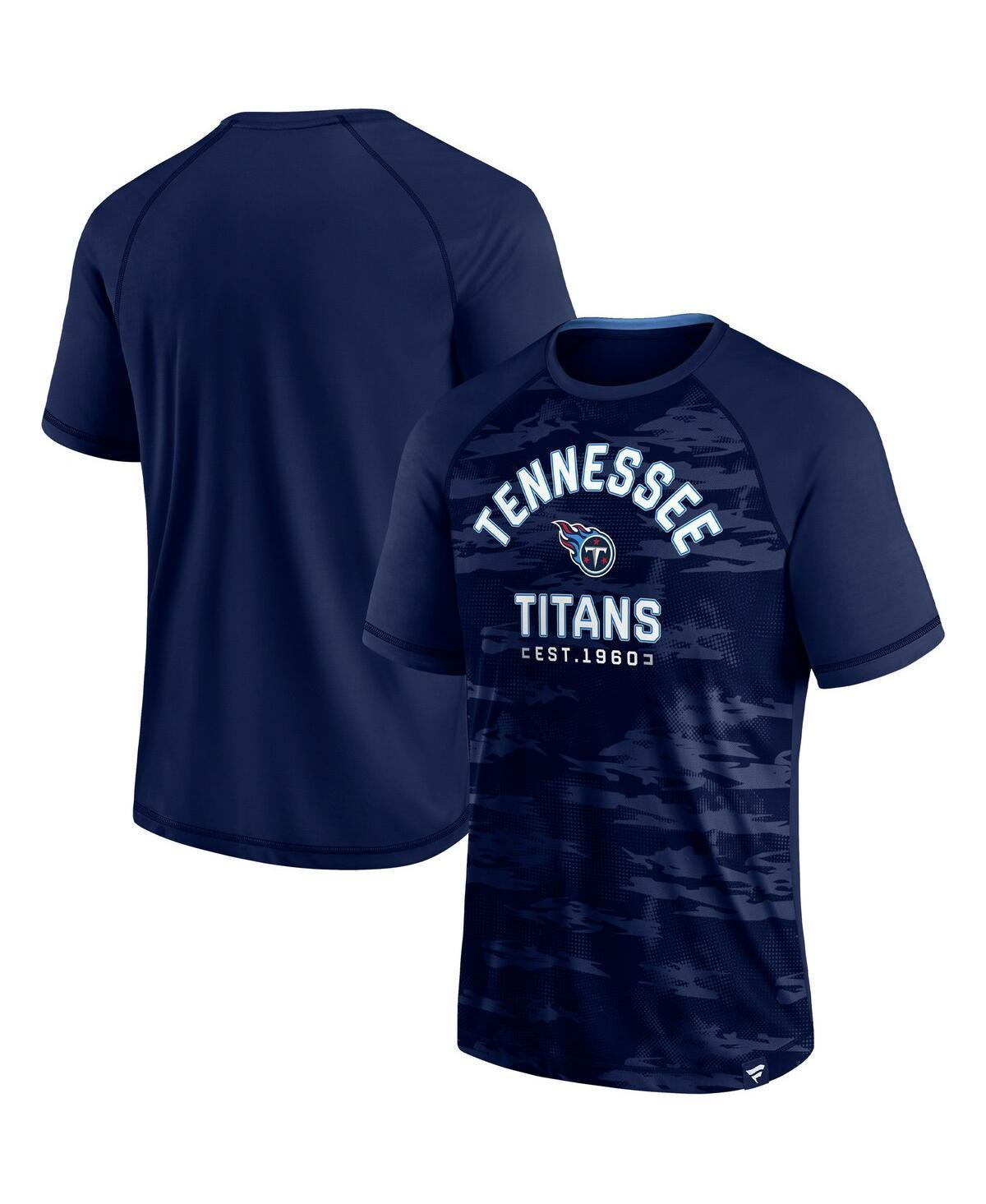Men's Fanatics Branded Navy New England Patriots Hail Mary Raglan T-Shirt, Size: Large, Blue Product Image