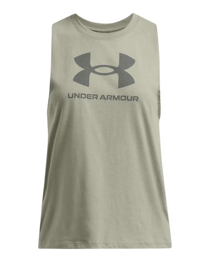 Women's UA Logo Tank Product Image