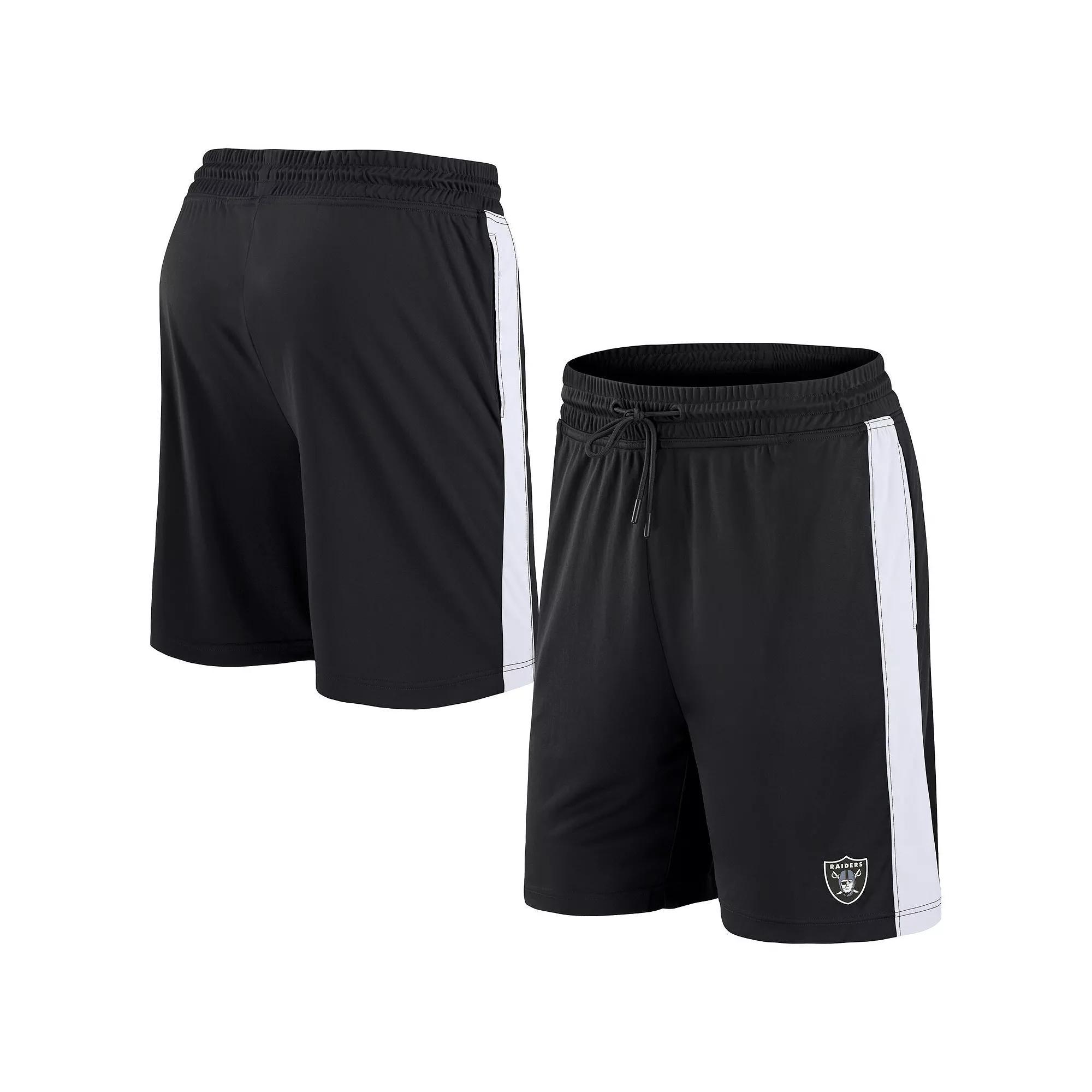 Mens Fanatics Branded Black Las Vegas Raiders Break It Loose Shorts Product Image