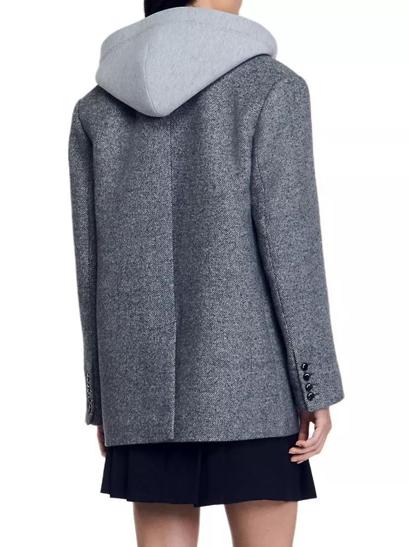 Coat with Removable Hood Product Image