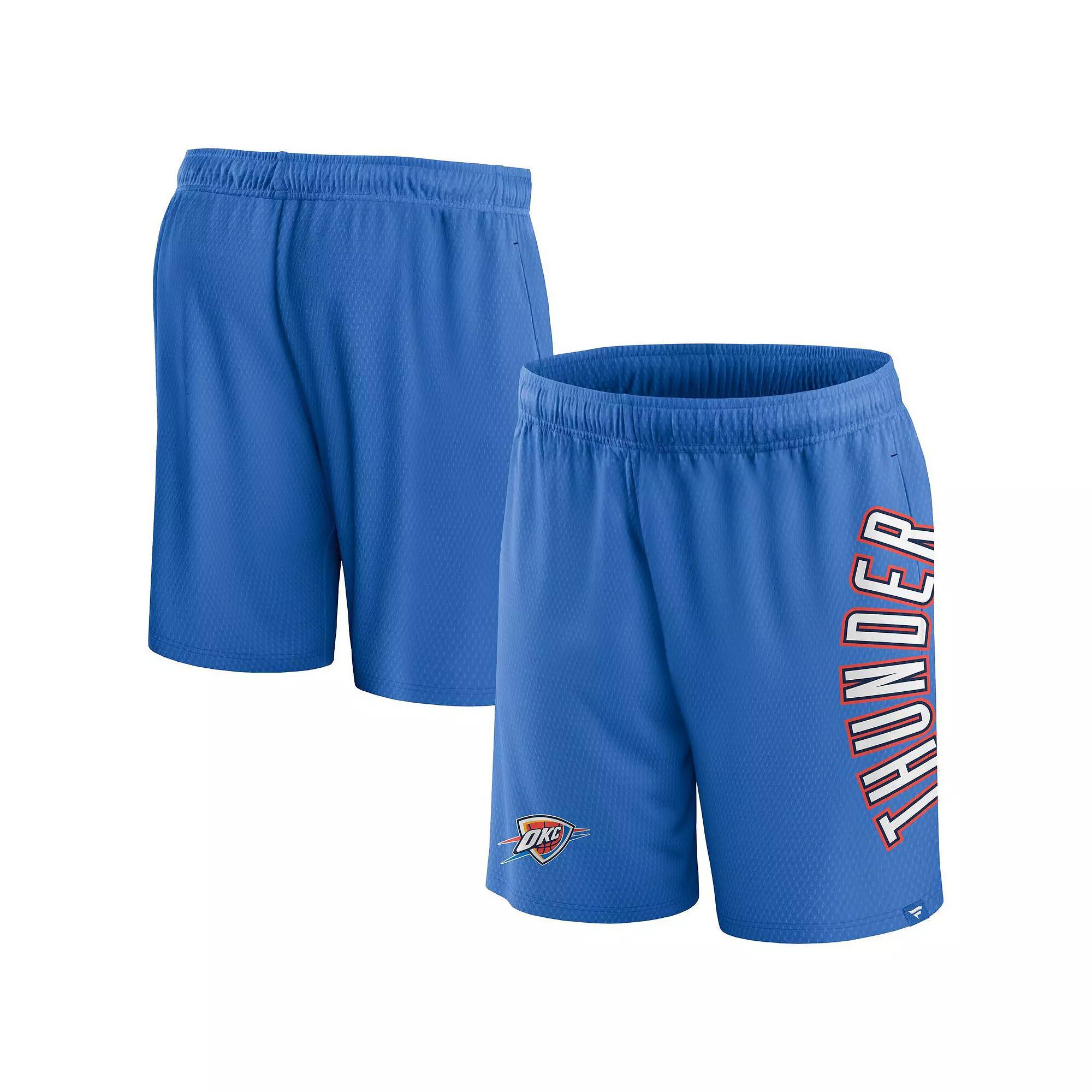 Men's Fanatics Branded Teal Charlotte Hornets Post Up Mesh Shorts, Size: XL, Chr Blue Product Image