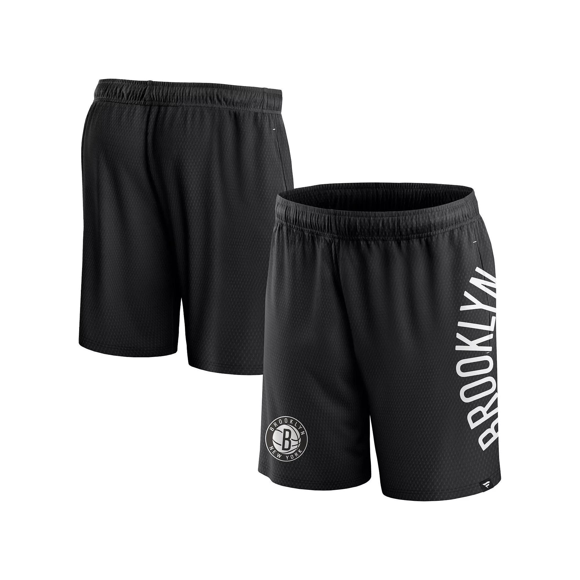 Men's Fanatics Branded Red Houston Rockets Post Up Mesh Shorts, Size: Large Product Image