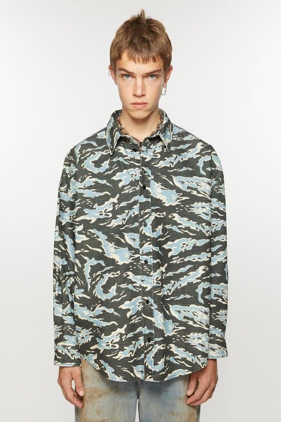 Ripstop button-up shirt Product Image