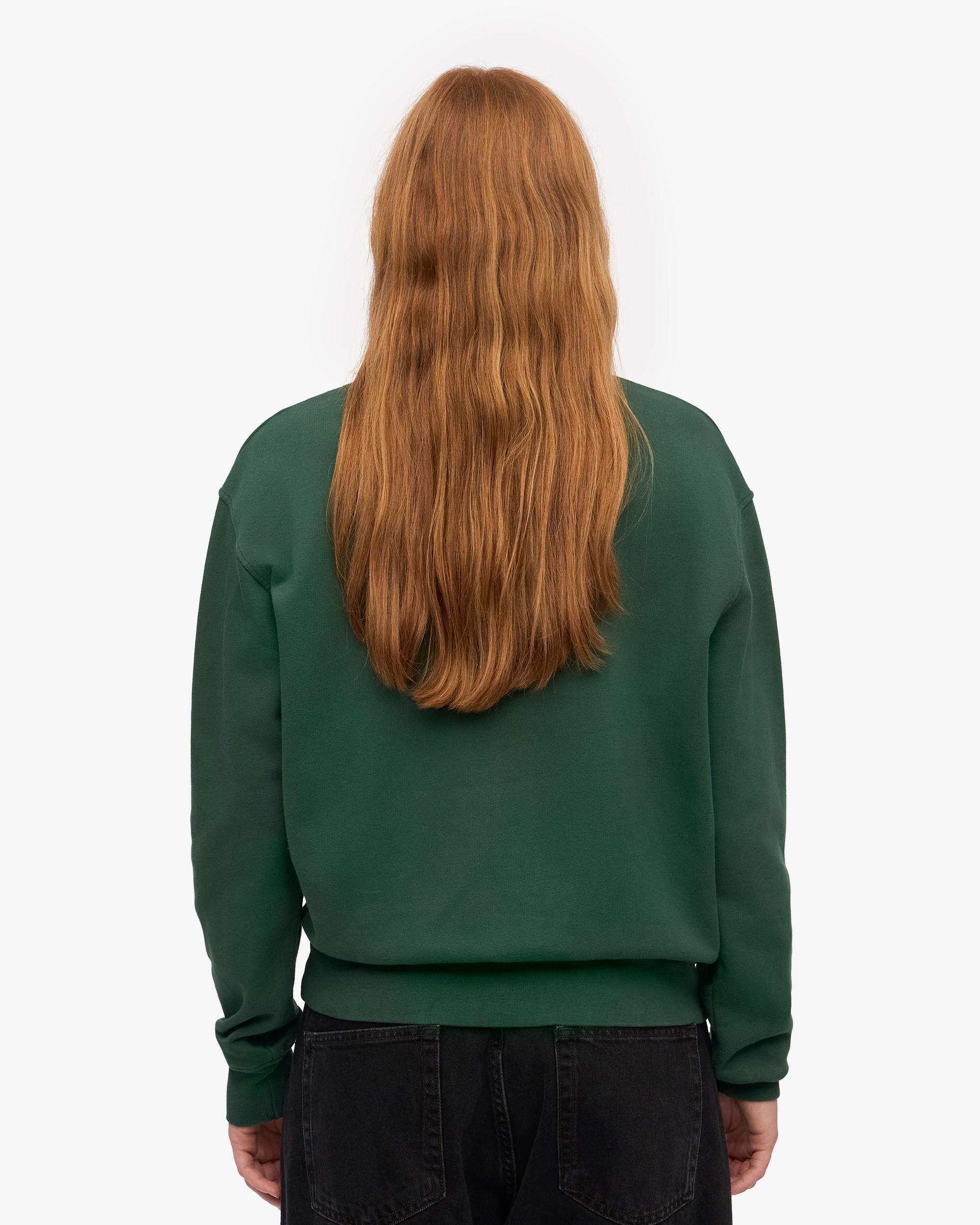Women Classic Organic Crew - Emerald Green Product Image