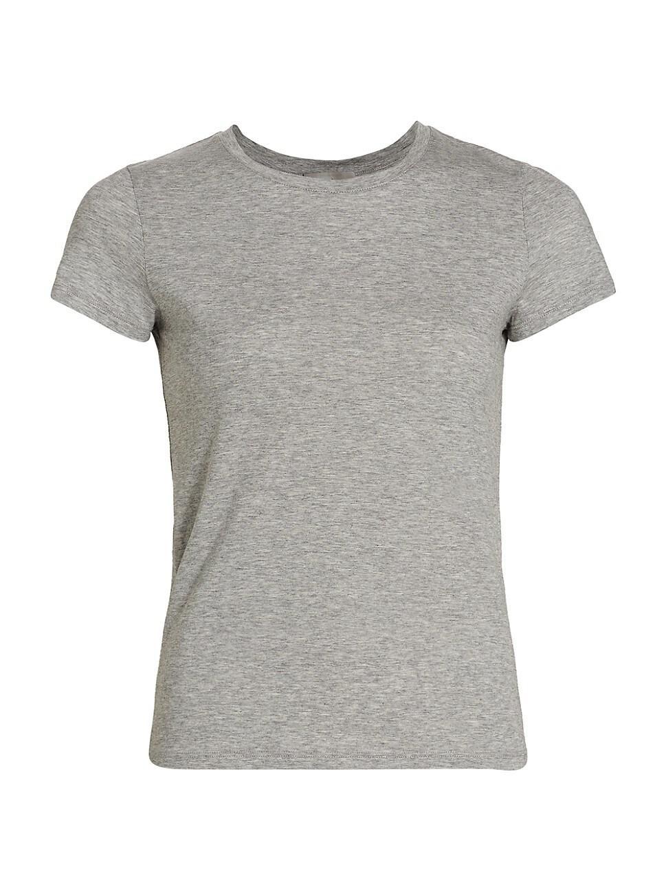 Essential Crewneck Pima Cotton Tee Product Image