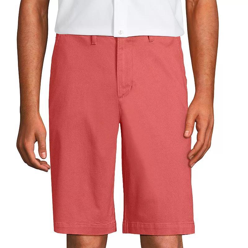 Men's Lands' End Traditional-Fit Comfort-First Knockabout 11-inch Chino Shorts, Size: 38, Green Product Image