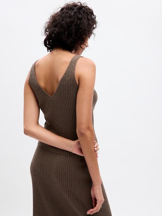 CashSoft Rib Tank Top Product Image