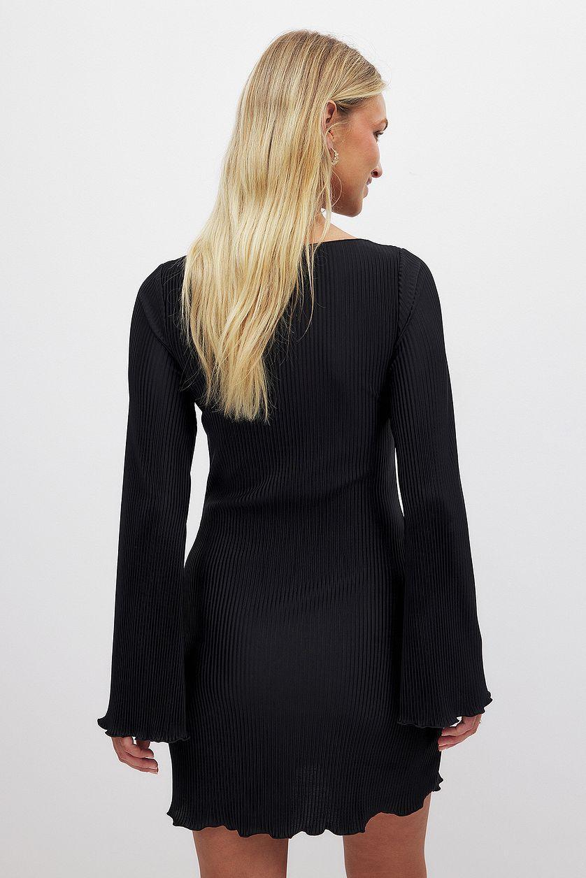 Pleated Mini Dress Product Image