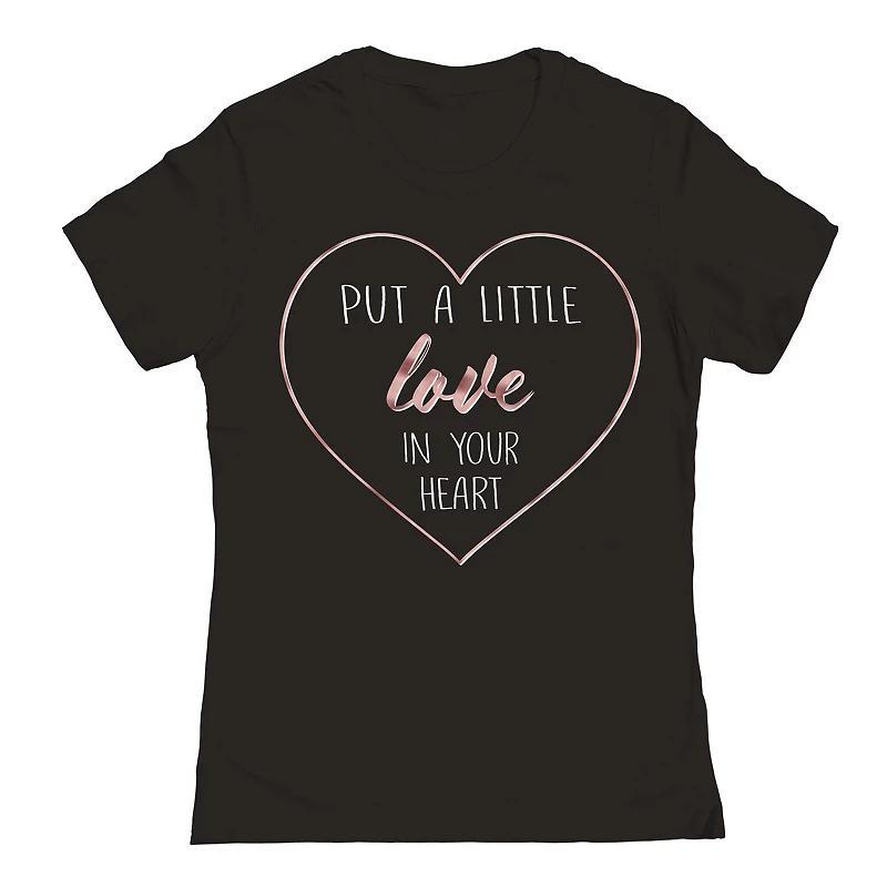 Junior's I Heart Utah Graphic Tee, Women's, Size: Medium, White Product Image