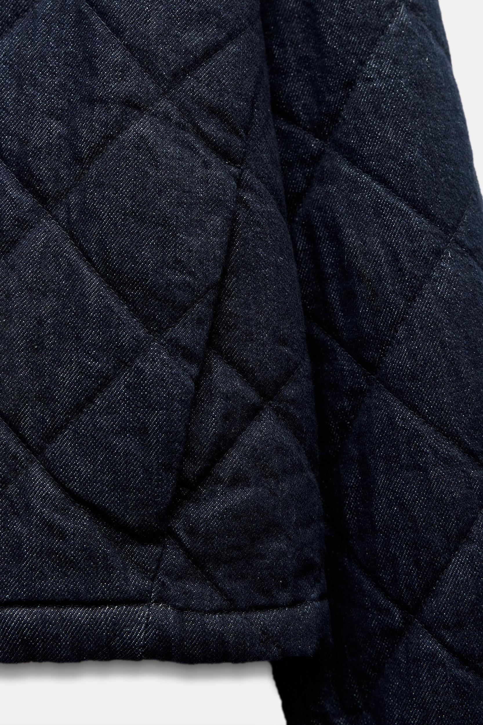 QUILTED DENIM JACKET Z1975 Product Image