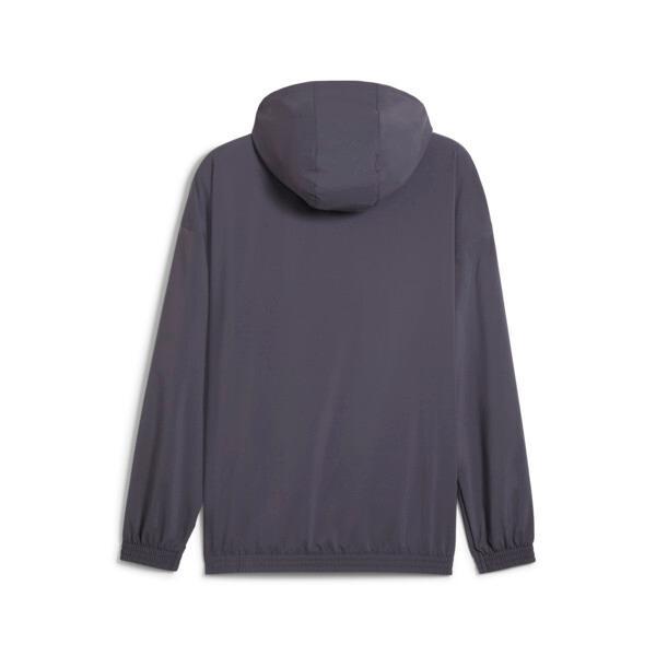 PUMA FIT Woven Full-Zip Jacket Men in Galactic Grey Product Image