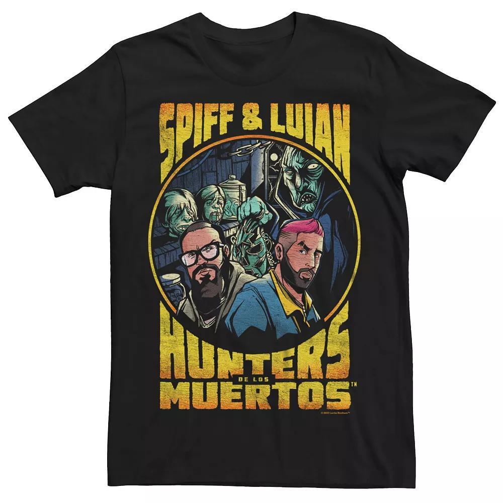Men's Lucha Brothers Hunter De Los Muertos Tee, Size: XL, Black Product Image