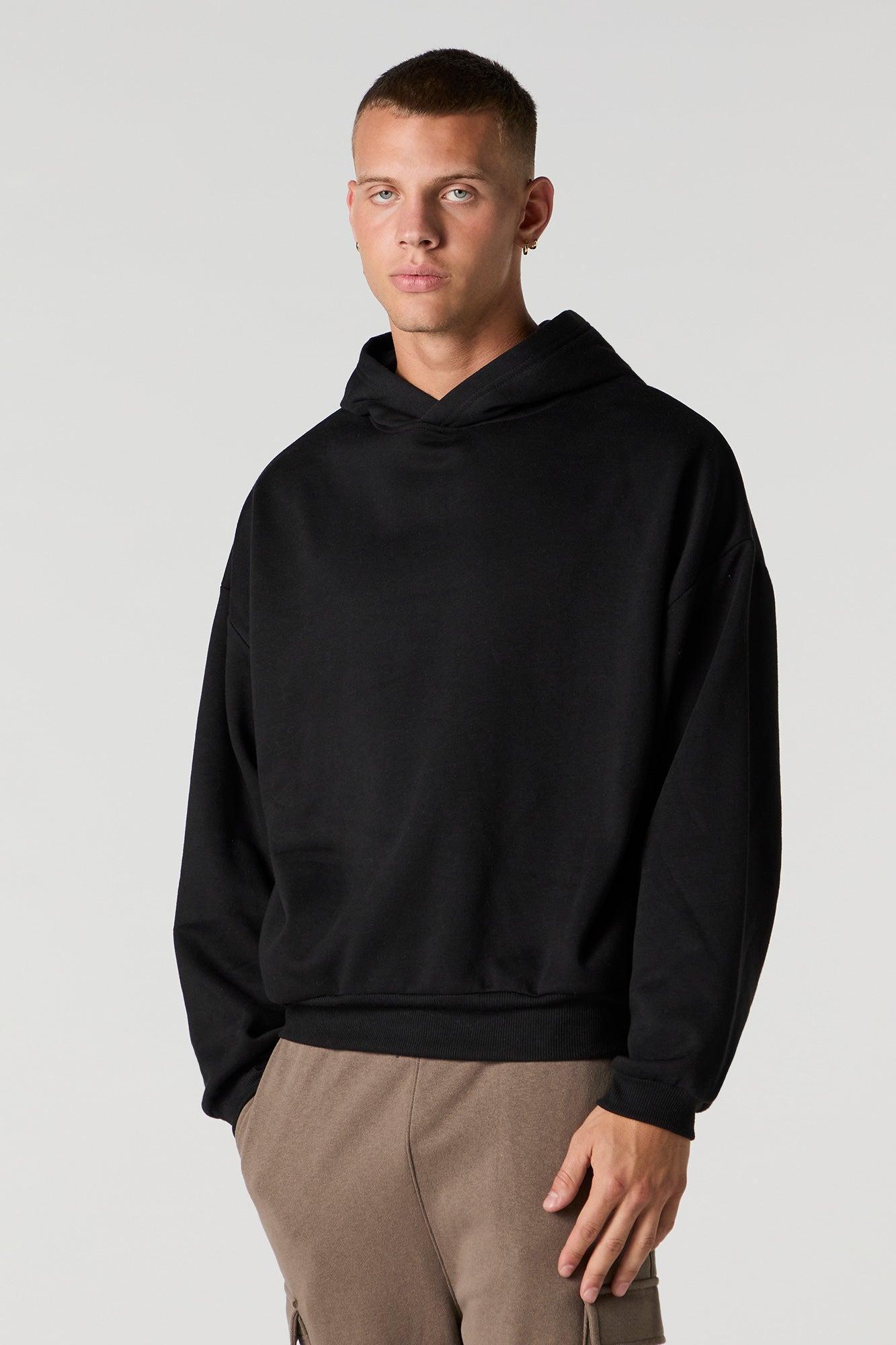 Boxy Fleece Hoodie Male Product Image