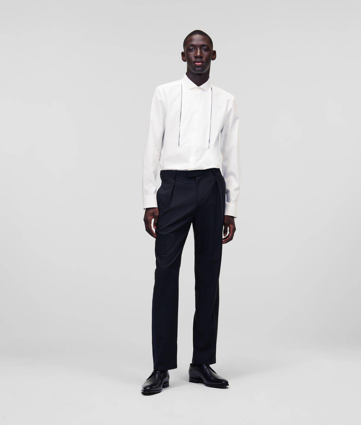 EVENING SHIRT WITH ZIPPED BIB Product Image