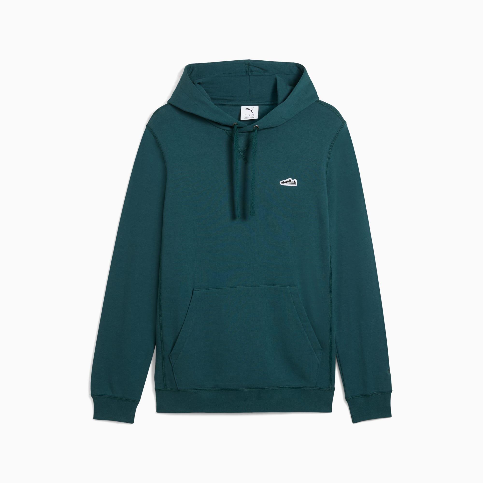 PUMA Wardrobe Essentials Suede Hoodie Men Product Image