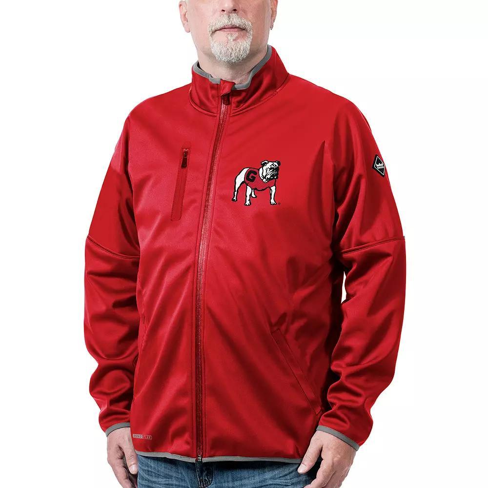 Men's Georgia Bulldogs Softshell Jacket, Size: 4XL, Red Product Image
