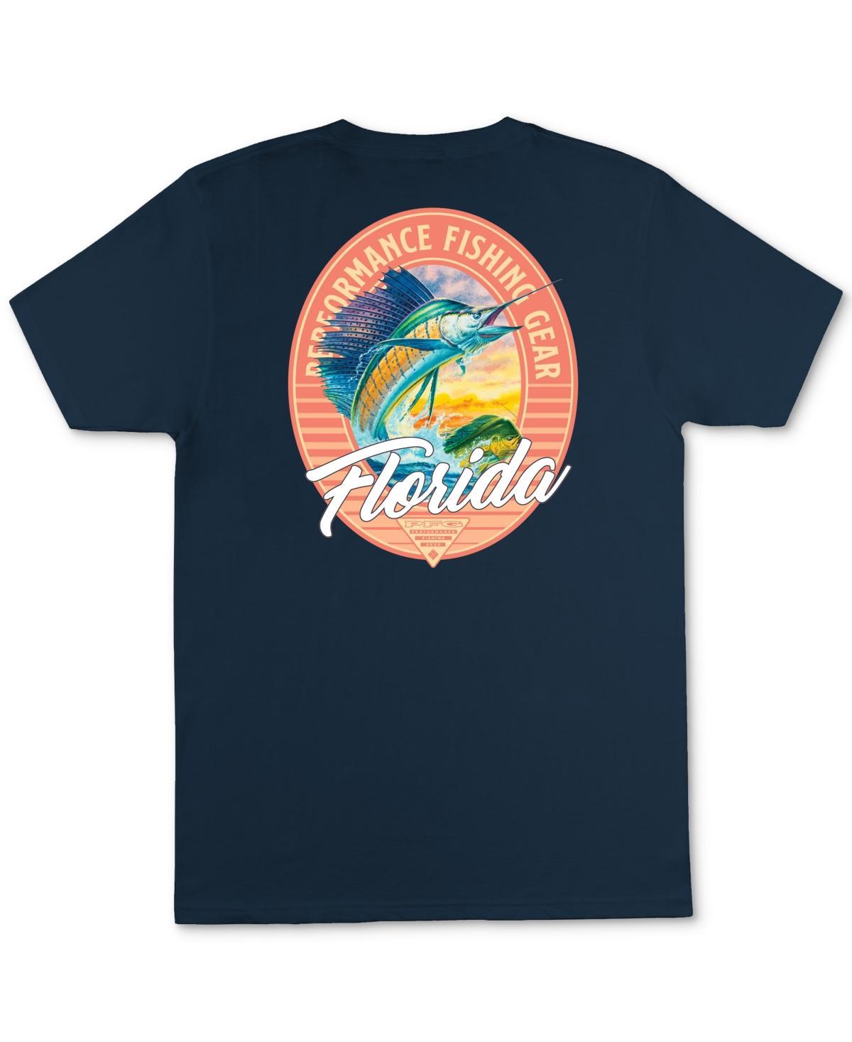Columbia Mens Richter Short-Sleeve Florida Graphic T-Shirt Product Image