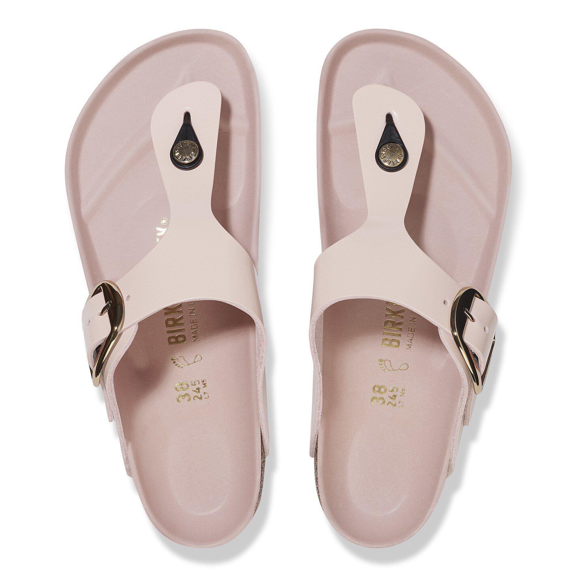Gizeh Big Buckle Natural Leather Patent Product Image