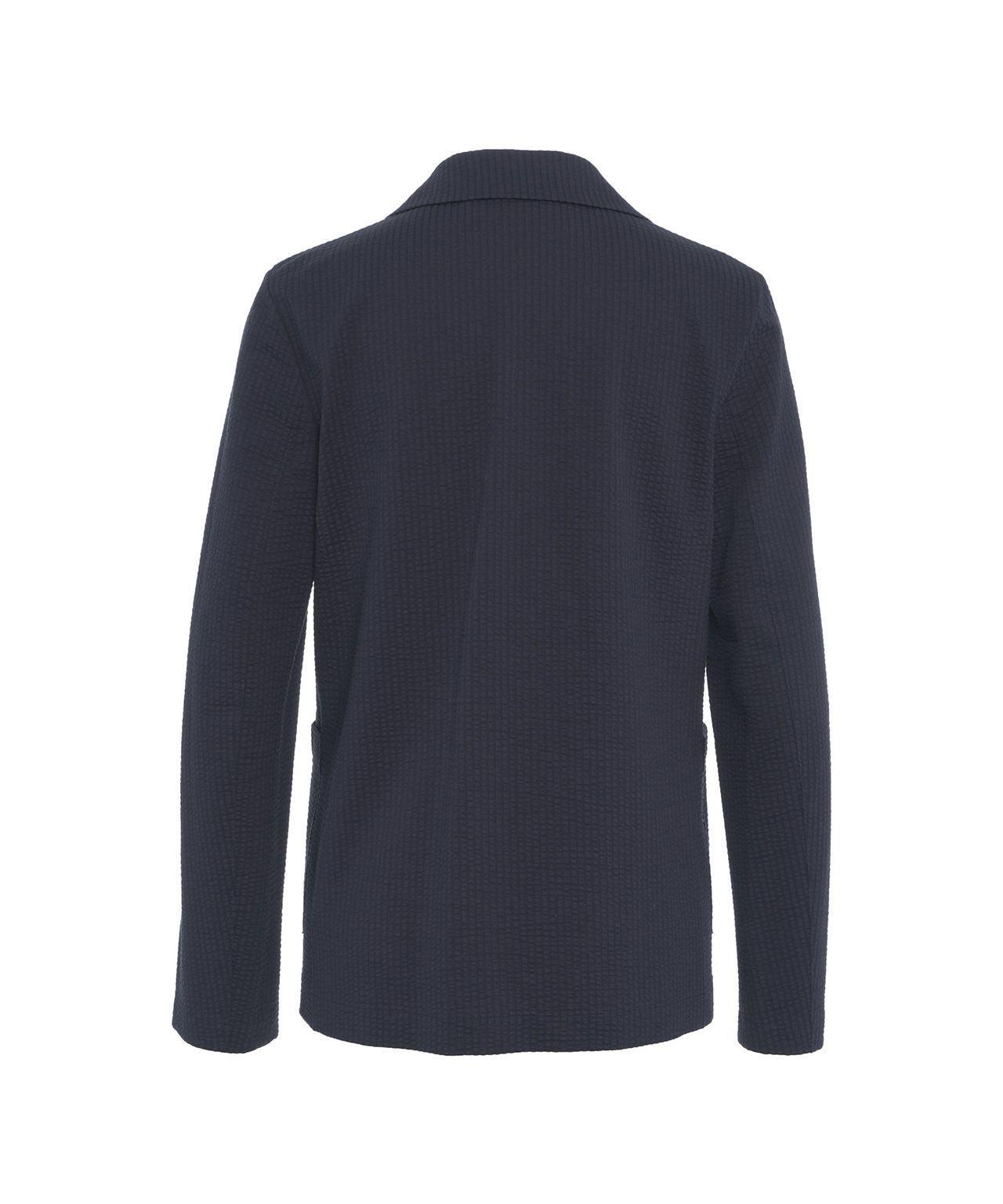 Single-breasted blazer with honeycomb structure Product Image