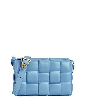 Womens The Cassette Padded Leather Crossbody Bag Product Image