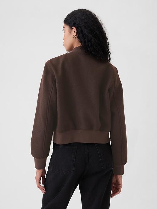Wool Bomber Jacket Product Image