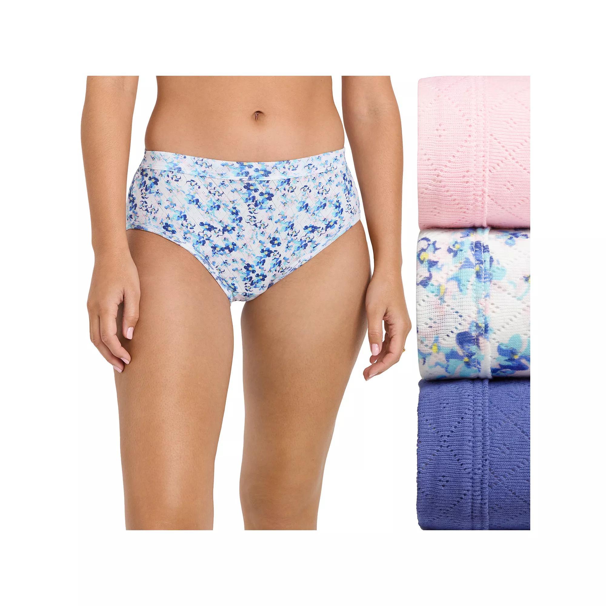 Womens Jockey 3-pk. Elance Breathe Hipster Panty Set 1540 Product Image