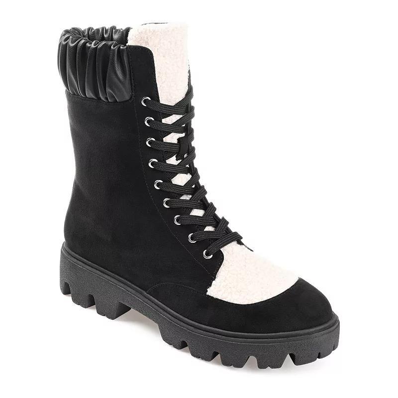 Journee Elinor Tru Comfort Foam Womens Hiker Boots Green Product Image