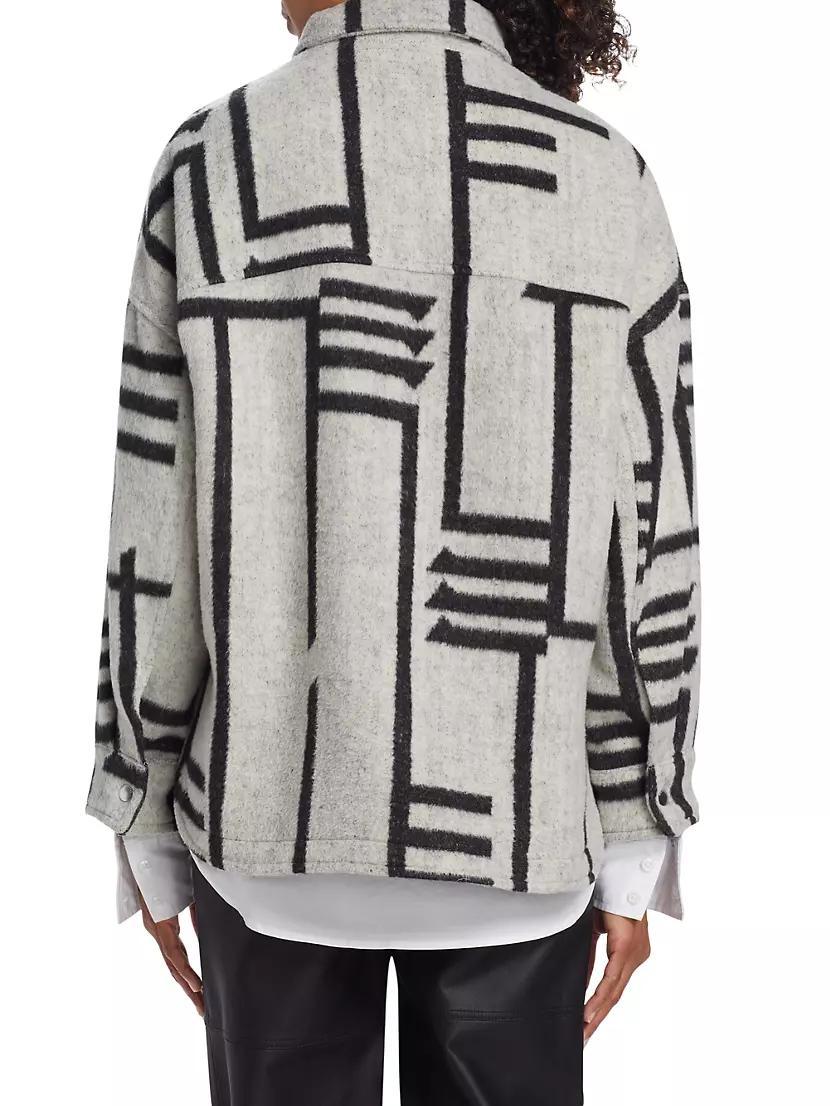 Ophelia Wool-Blend Shacket Product Image