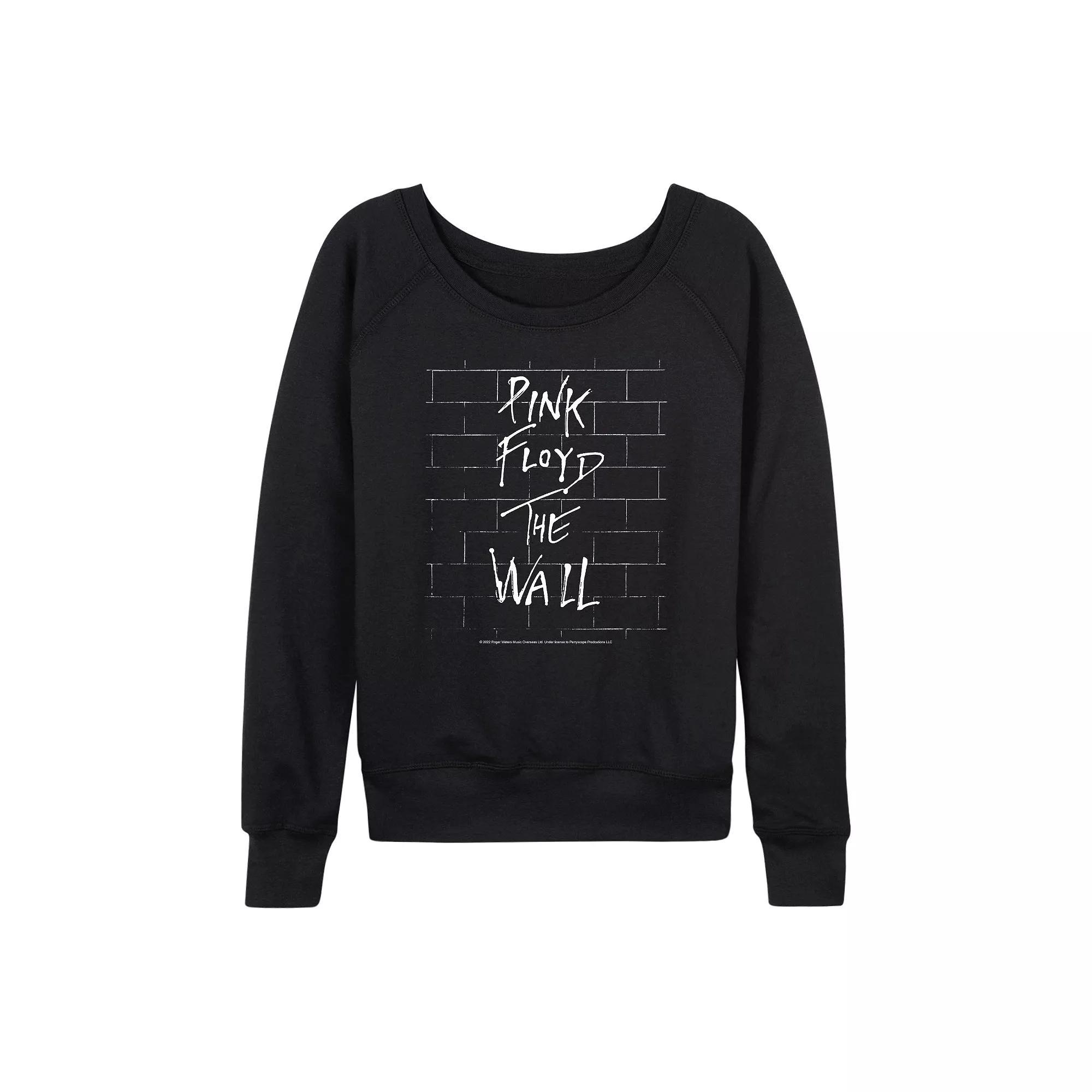 Womens Pink Floyd The Wall French Terry Long Sleeve Tee Product Image