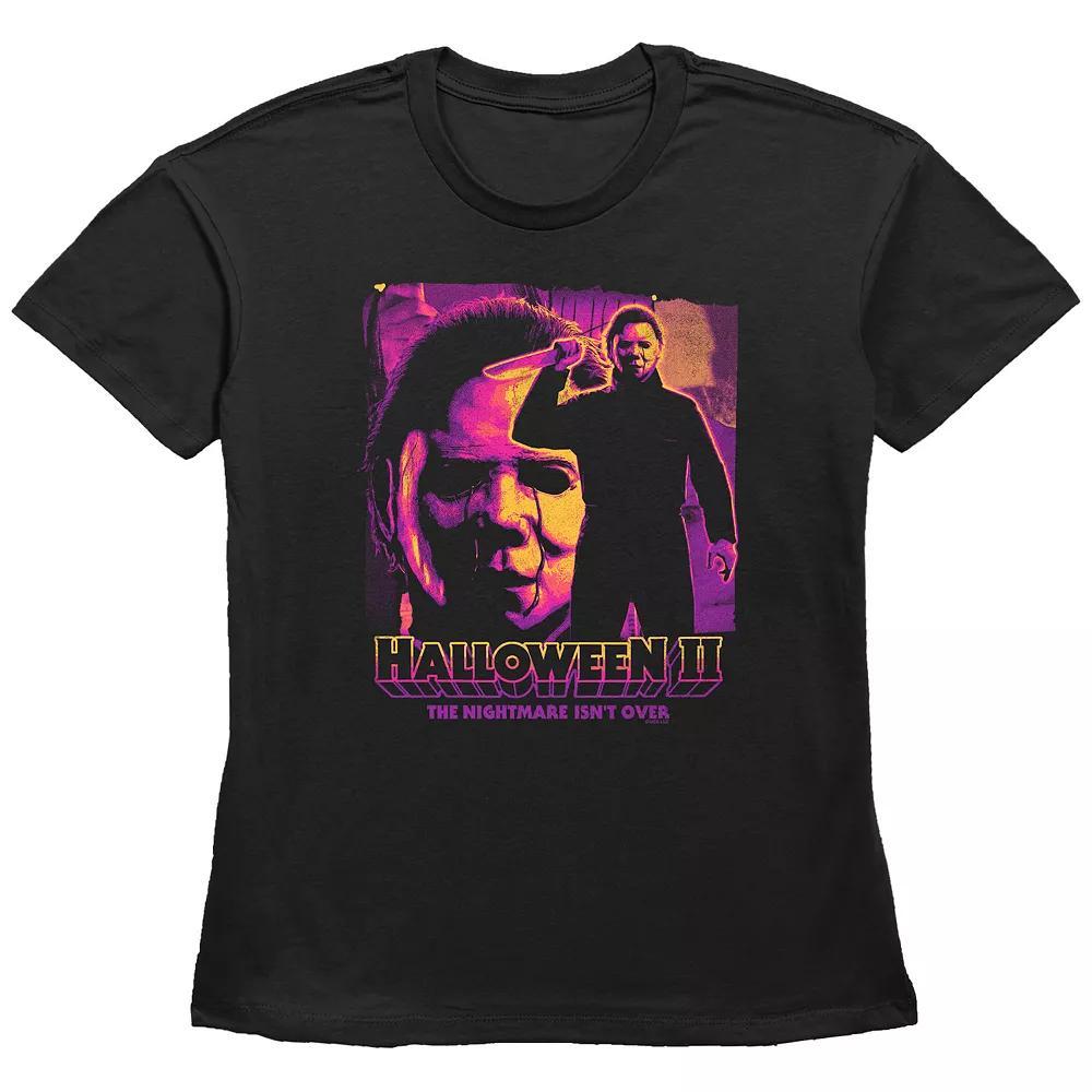 Women's Wicked Elphaba Framed Poster Graphic Tee, Size: Large, Black Product Image