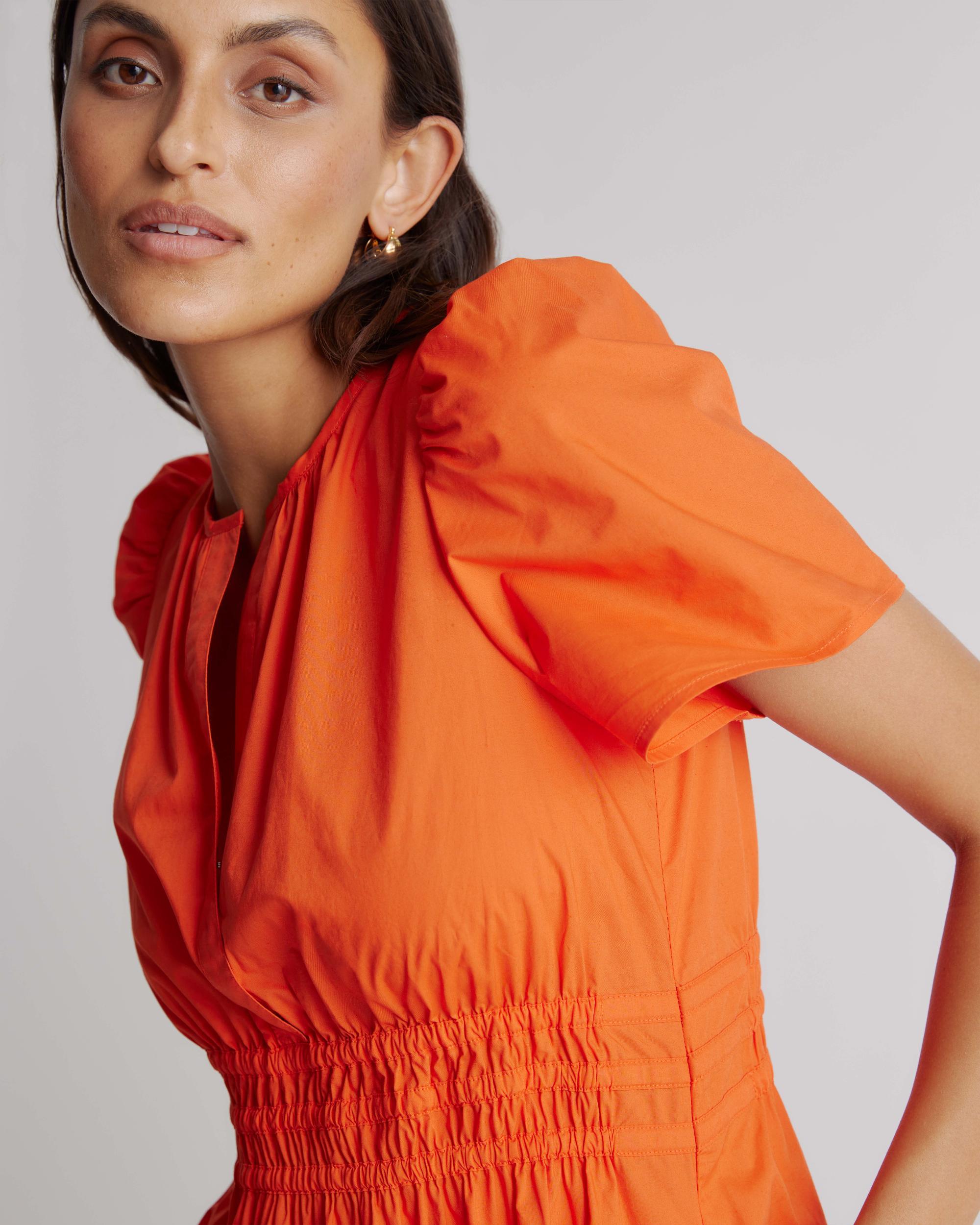 Quince | Women's Poplin Tiered Maxi Dress Size XL, Cotton Product Image