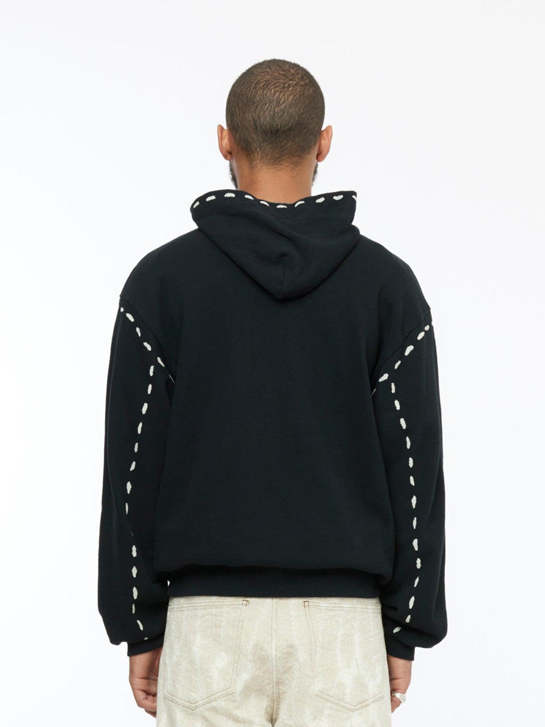 Marionette Knit Hoodie (Black) Product Image