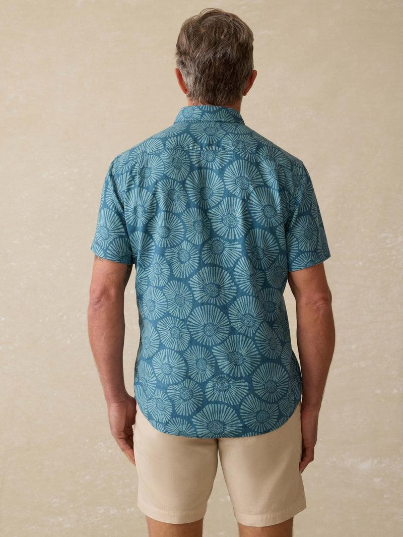 Short-Sleeve Breeze Shirt - Stormy Sea Floral Product Image