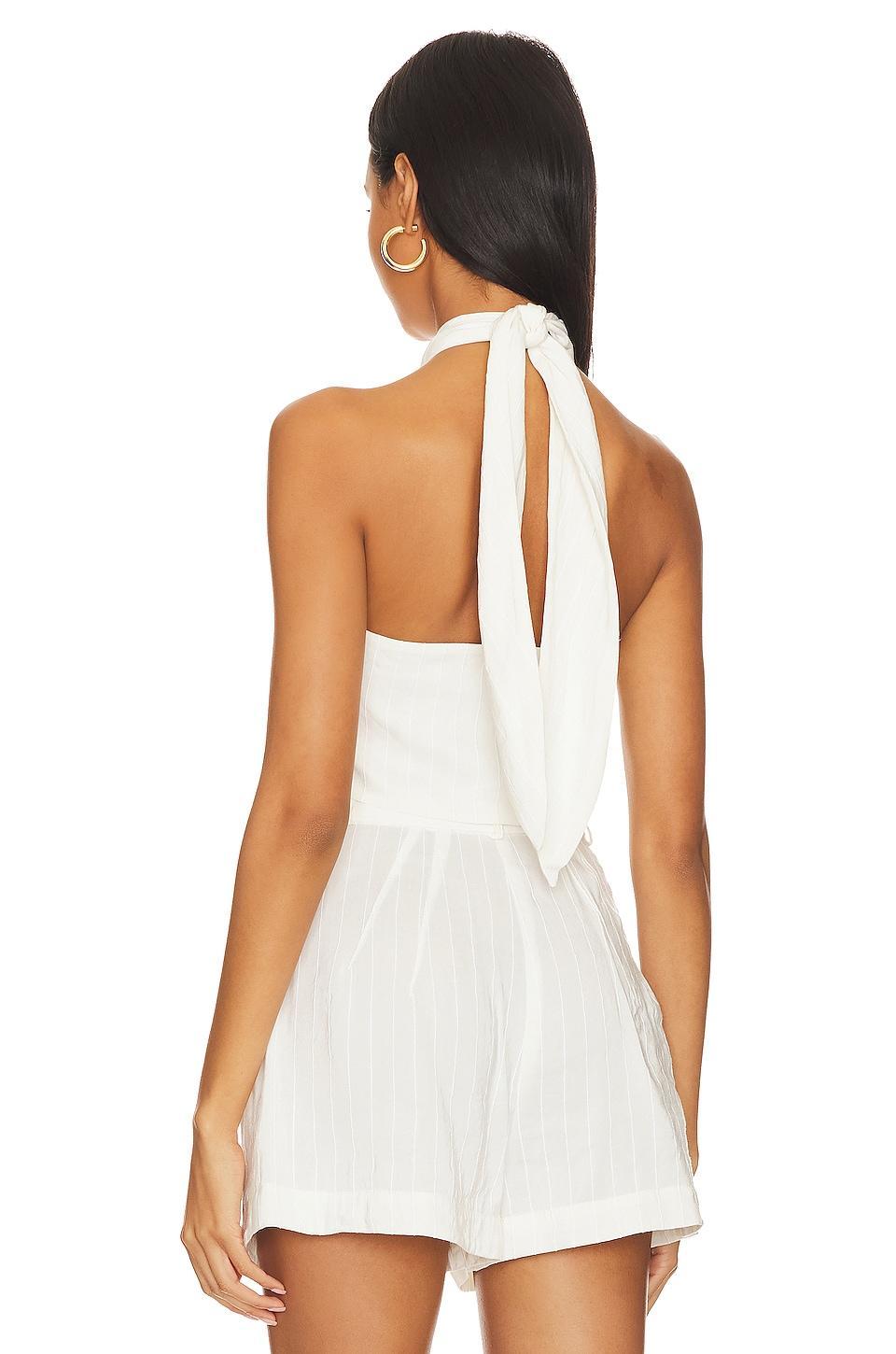 Twist Button Up Vest MATTHEW BRUCH Product Image