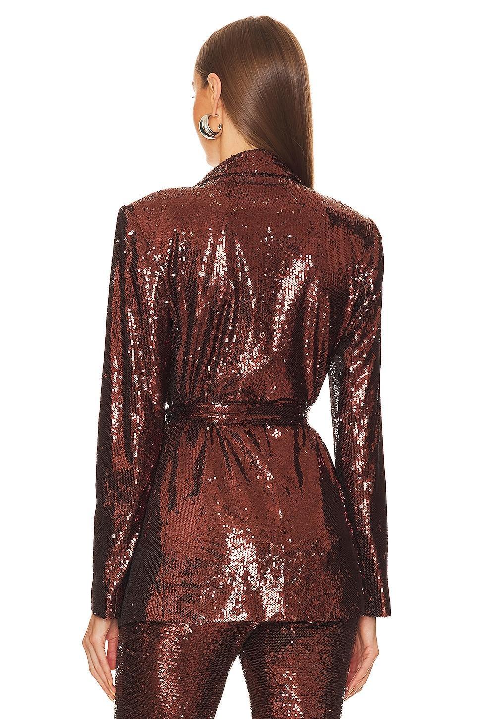 Jordana Wrap Belted Blazer L'AGENCE Product Image