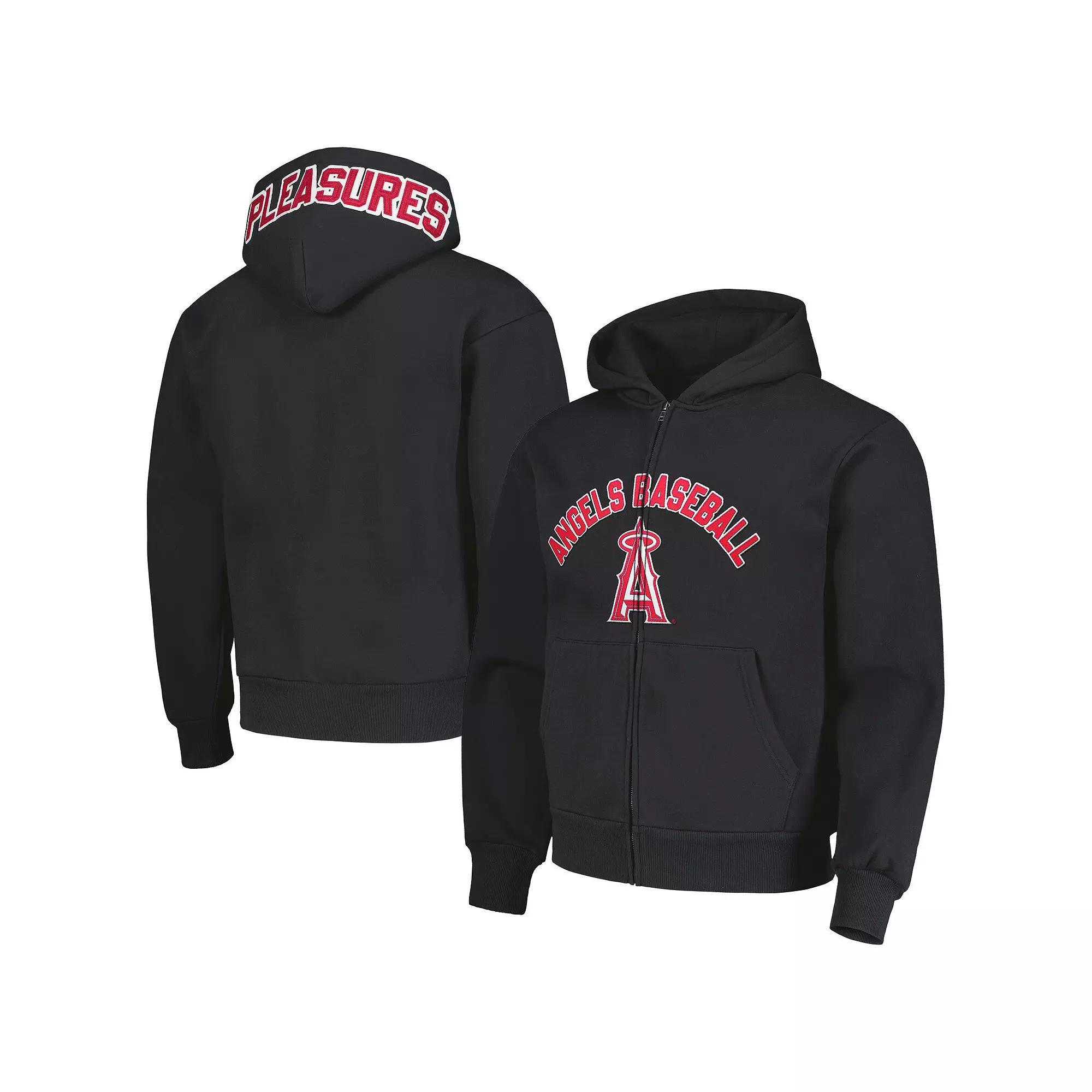 Men's Black Houston Astros Opening Day Full-Zip Hoodie, Size: Small Product Image