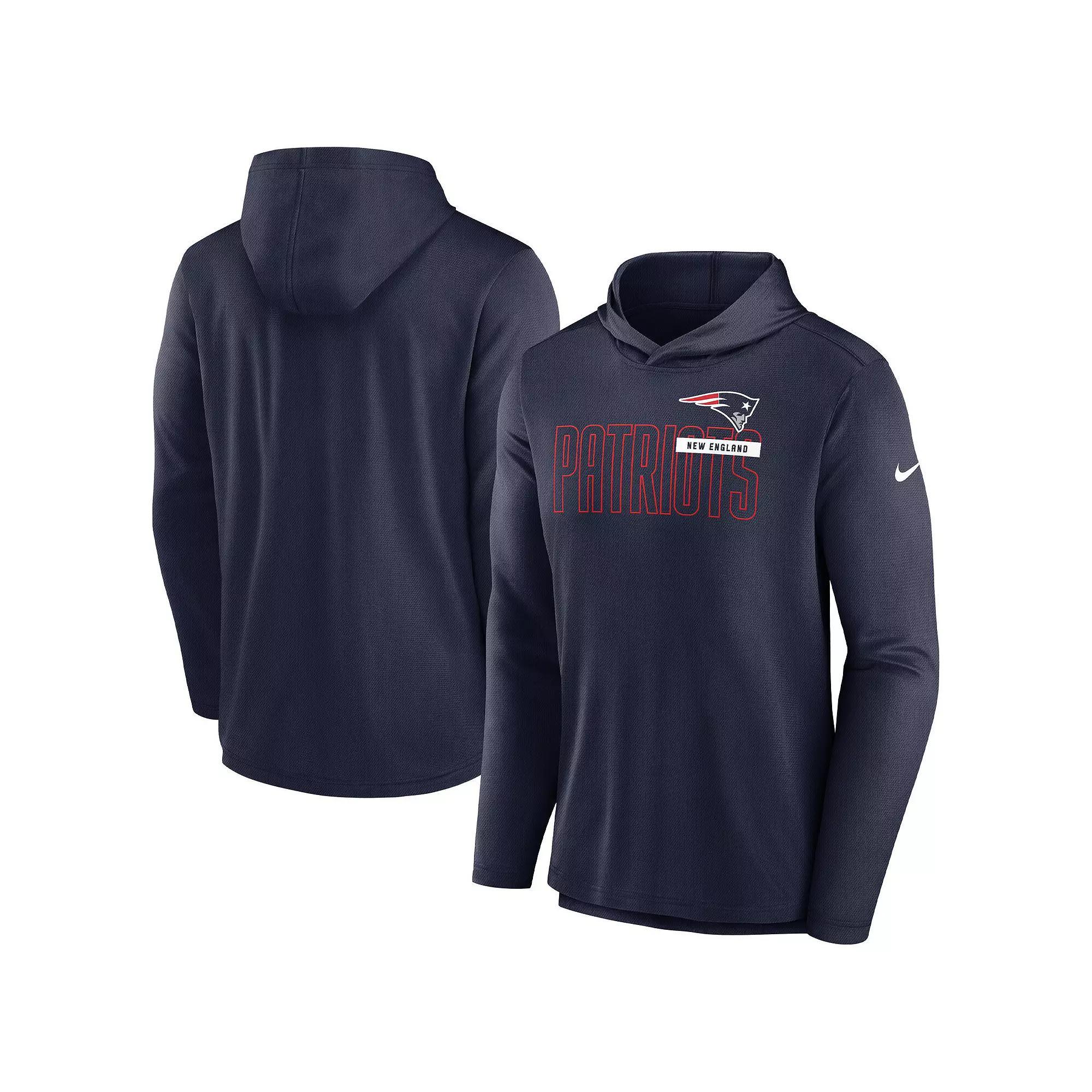 Mens Nike College Seattle Seahawks Performance Team Pullover Hoodie Blue Product Image