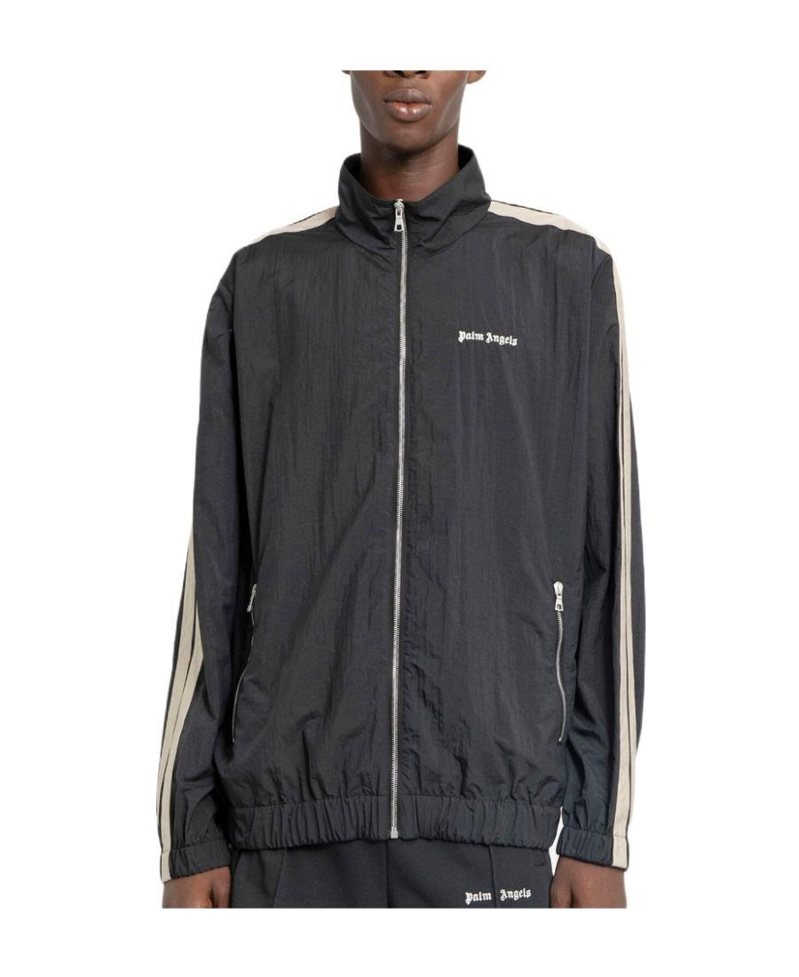 logo-embroidered sport jacket Product Image
