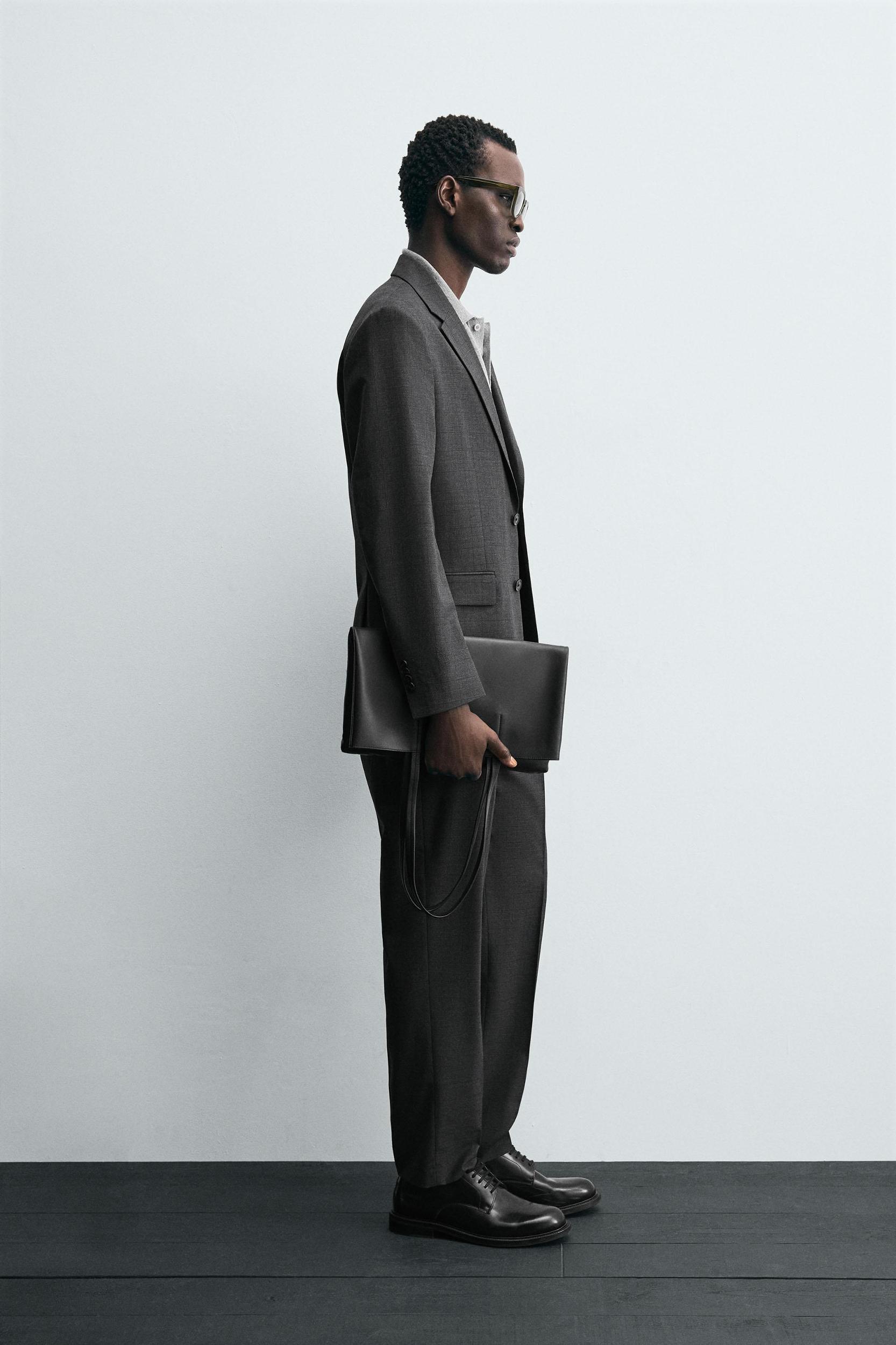 PLAID SUIT BLAZER Product Image