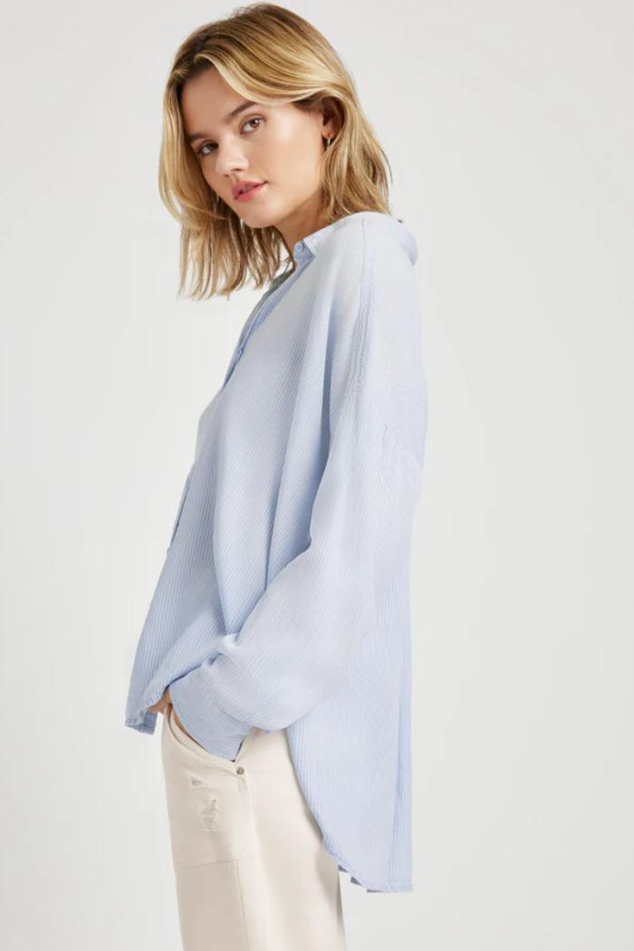 Ella Stripe Button Down Product Image