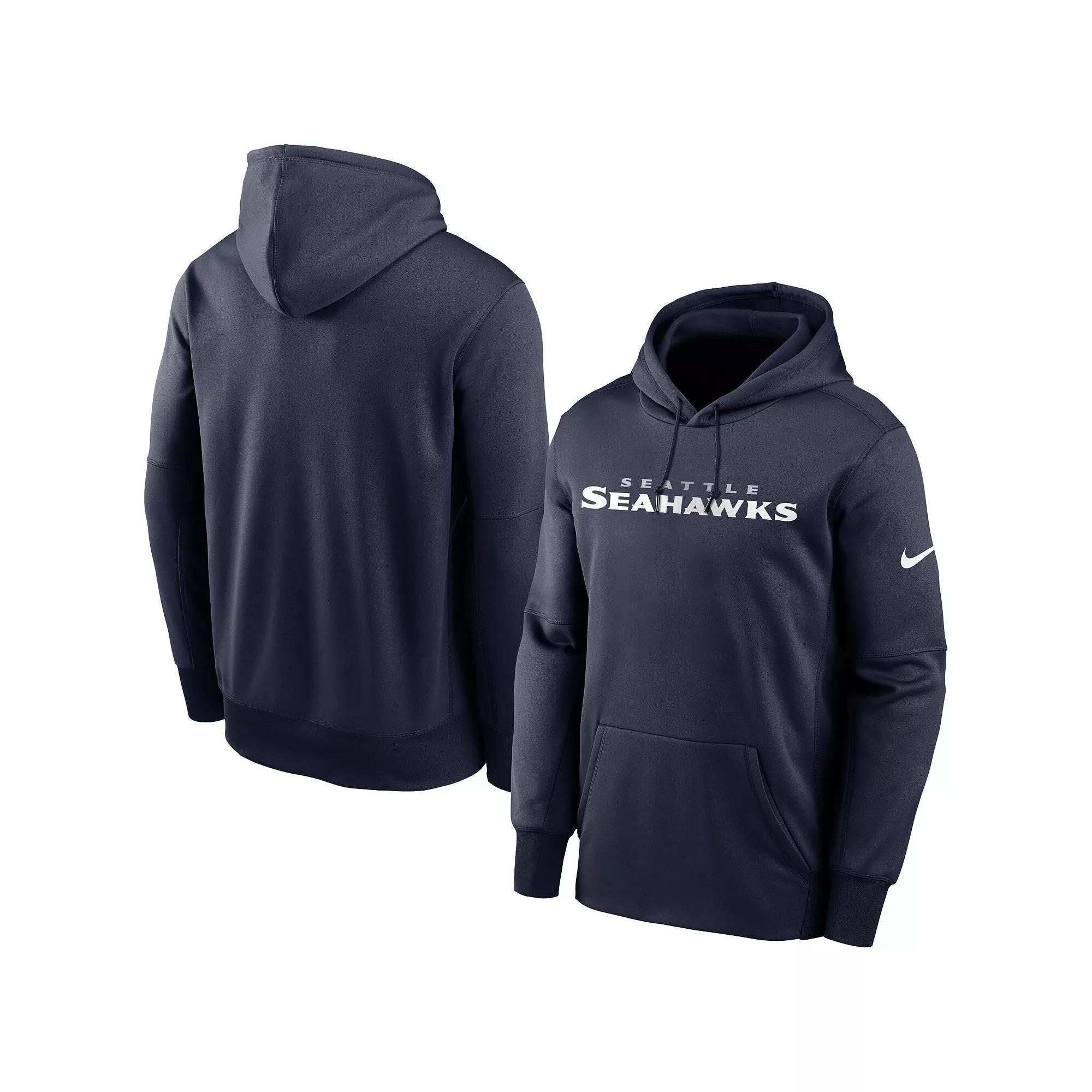 Men's Nike Red Atlanta Falcons Fan Gear Wordmark Performance Pullover Hoodie, Size: 3XL Product Image